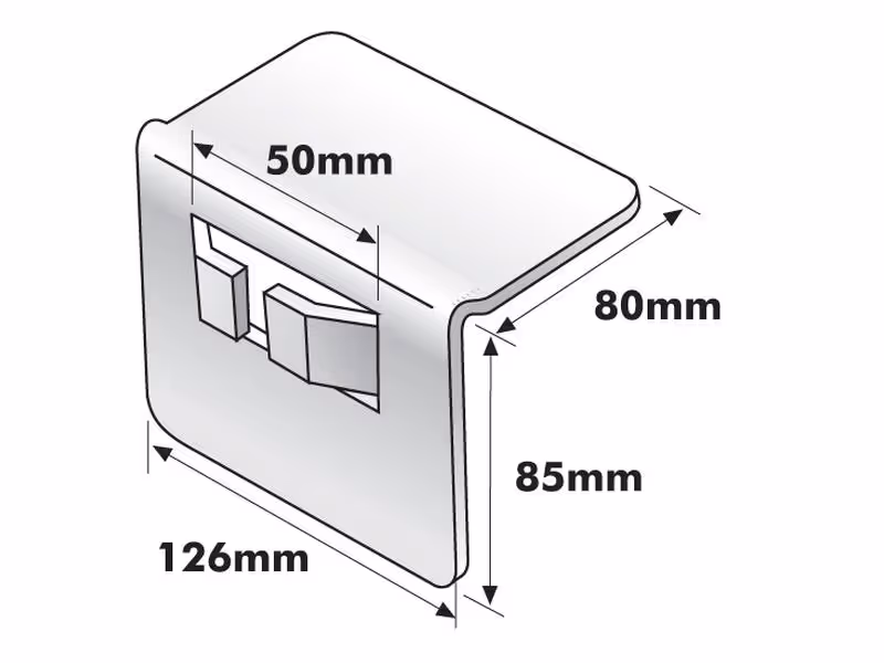 Plaque de protection pour sangle