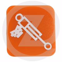 PLAQUE DE SYMBOLE D'INTERRUPTEUR - 7483