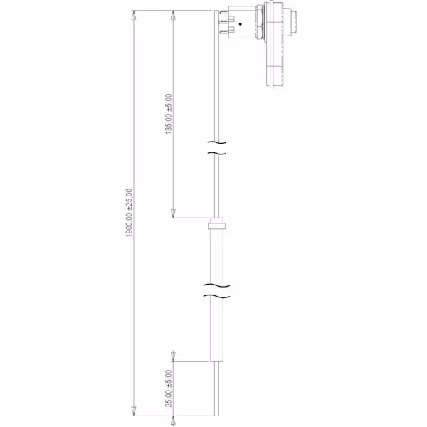 Plaque frontale 1 boutons | Indemar
