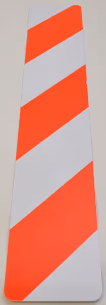Plaque marquage G/D 140 x 800