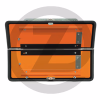 Plaque orange de danger