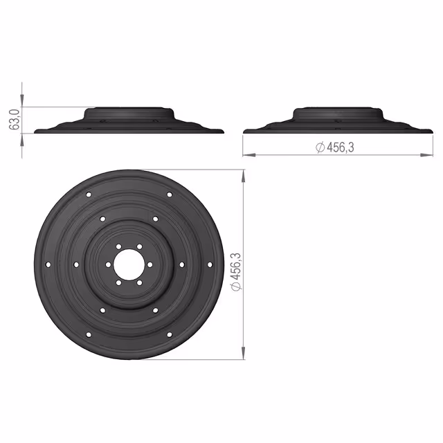 PLAQUE ROTOR SIP 153267805B