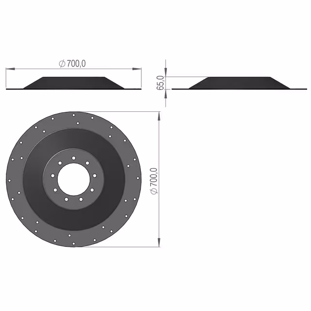 PLAQUE ROTOR SUPERIEURE SIP156055804