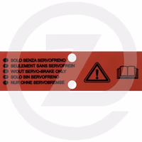 PLAQUETTE - 046878 - MERLO