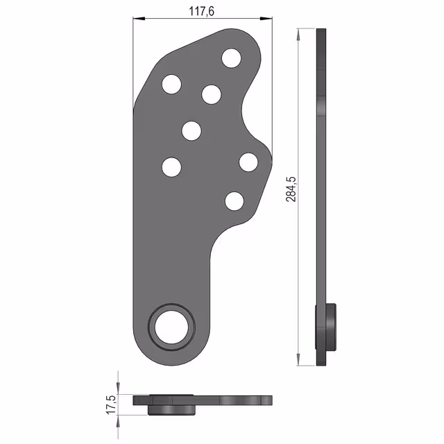 PLATINE EXT DROIT SIP269220171