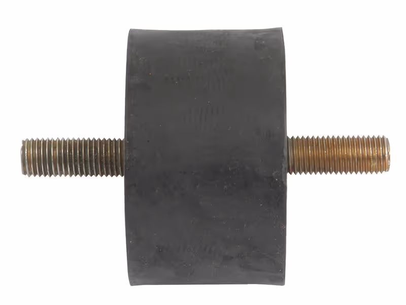 Plot anti-vibratoire - Boulon à boulon, Ø100mm. - Vendu par 4