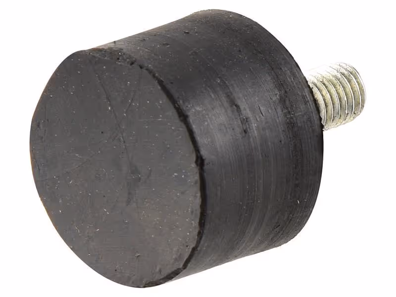 Plot anti-vibratoire - Boulon à Pied, Ø30mm. - Vendu par 4