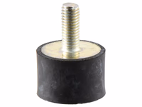 Plot anti-vibratoire - Boulon à Cône, Ø30mm. - Vendu par 4