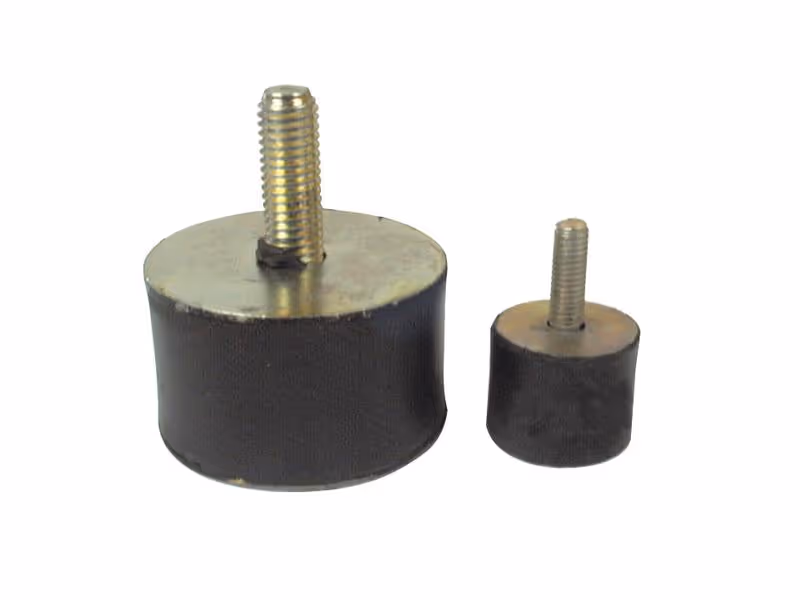 Plot anti-vibratoire - Boulon à Cône, Ø40mm. - Vendu par 4