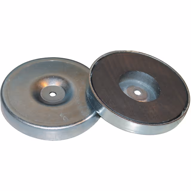 Plot magnetique rond 80 mm blister de 2