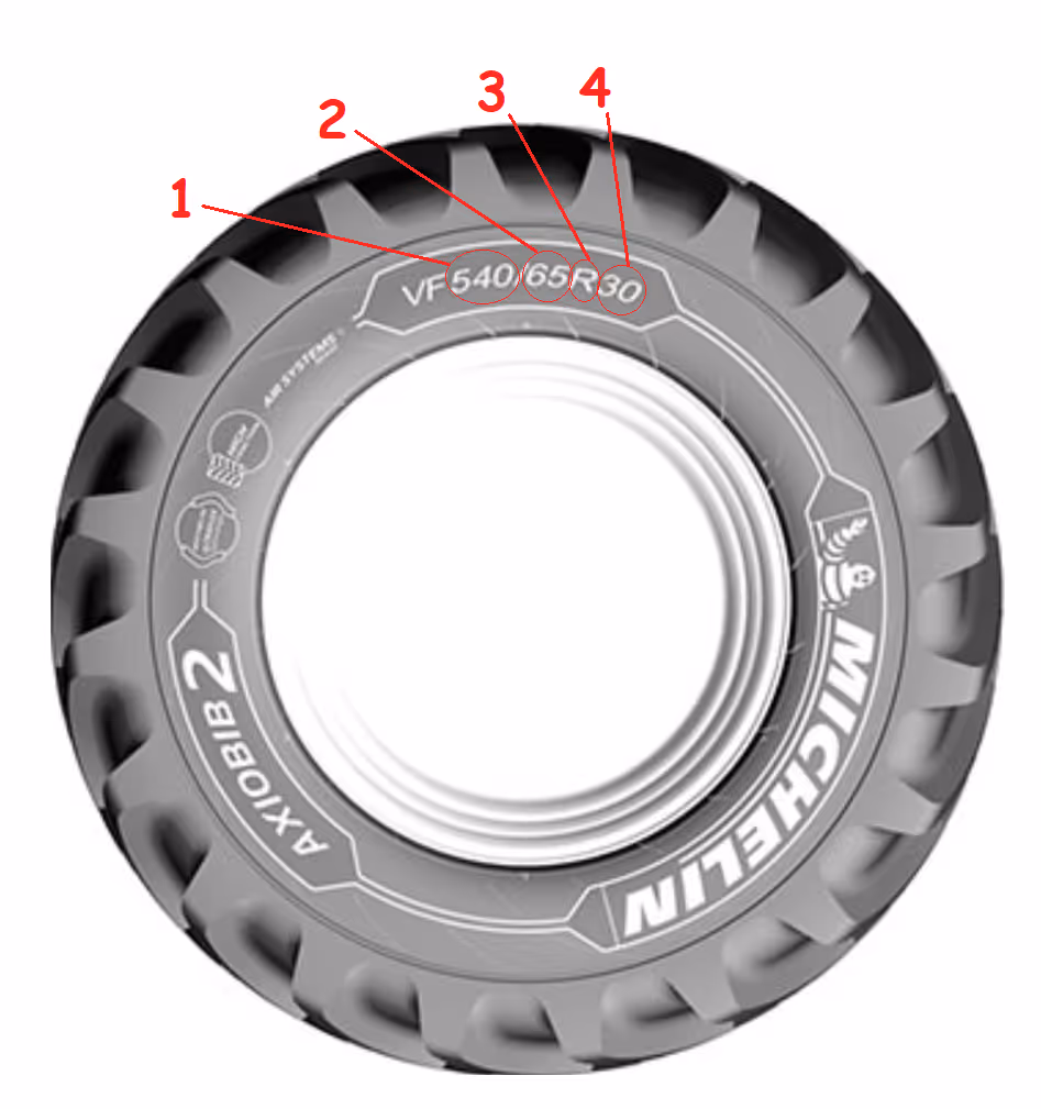 Pneu 6.5/80-15 6PR BKT AS505 