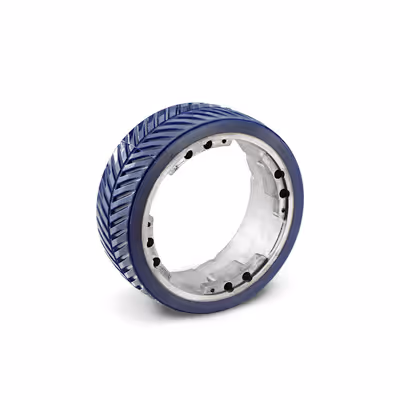 Pneus bleu moteur
