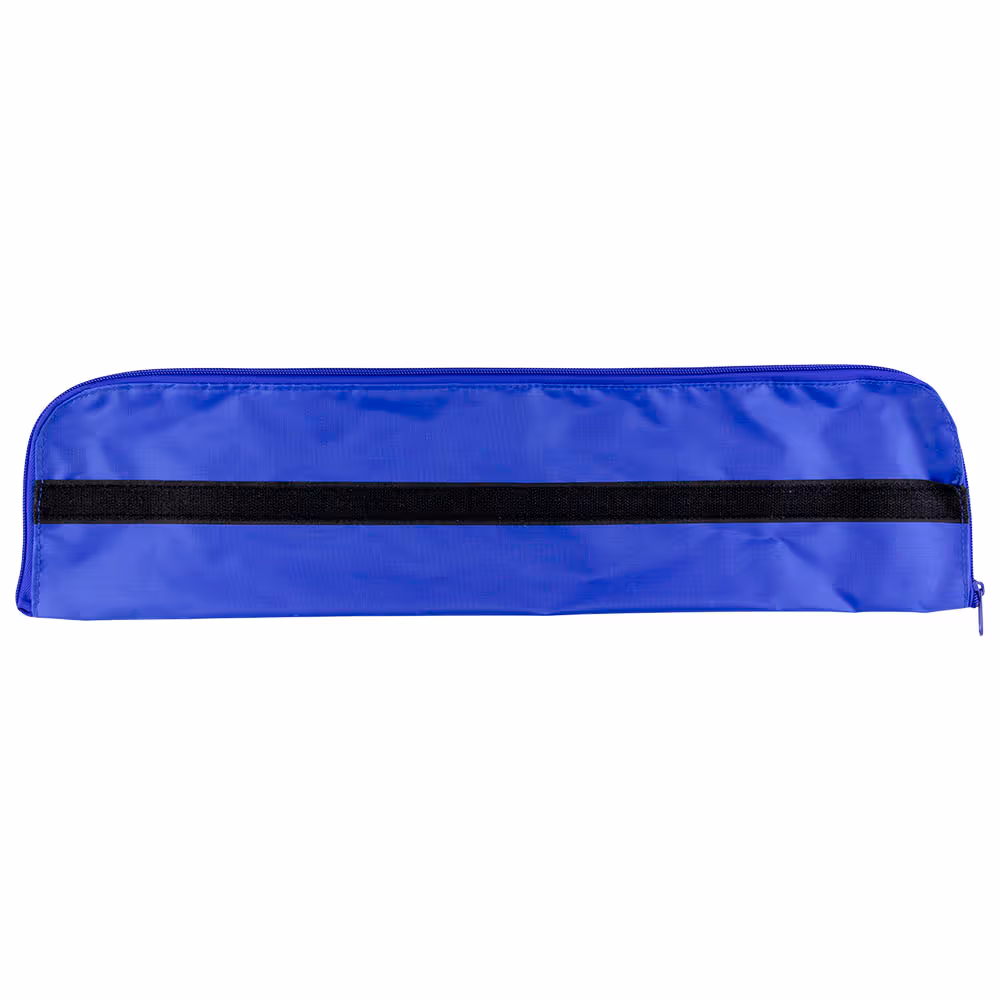 Pochette mini bleu pour kit d'urgence 550x150mm