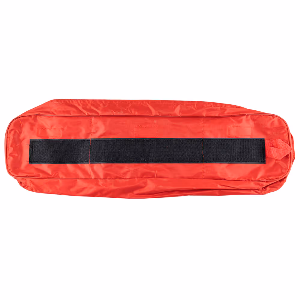 Pochette rouge avec 1 compartiment pour kit d'urgence