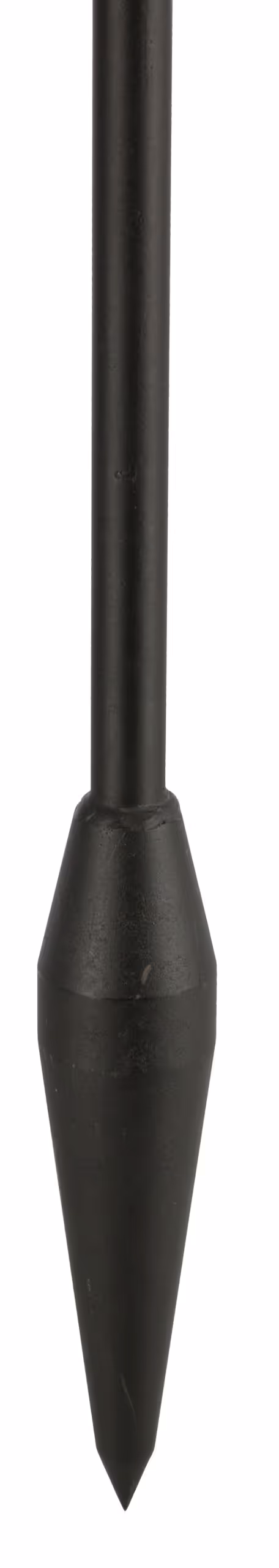Pointe à piquet Noir, acier, 130cm, 7kg