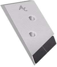 Pointe charrue Overum - Gauche - Carbure