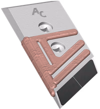 POINTE CHARRUE R G.BESSON LARG.100 Rechargée G