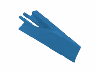 Pointe de soc fonte - Gauche/DroitÉpaisseur, (Overum) Correspond à: 74601