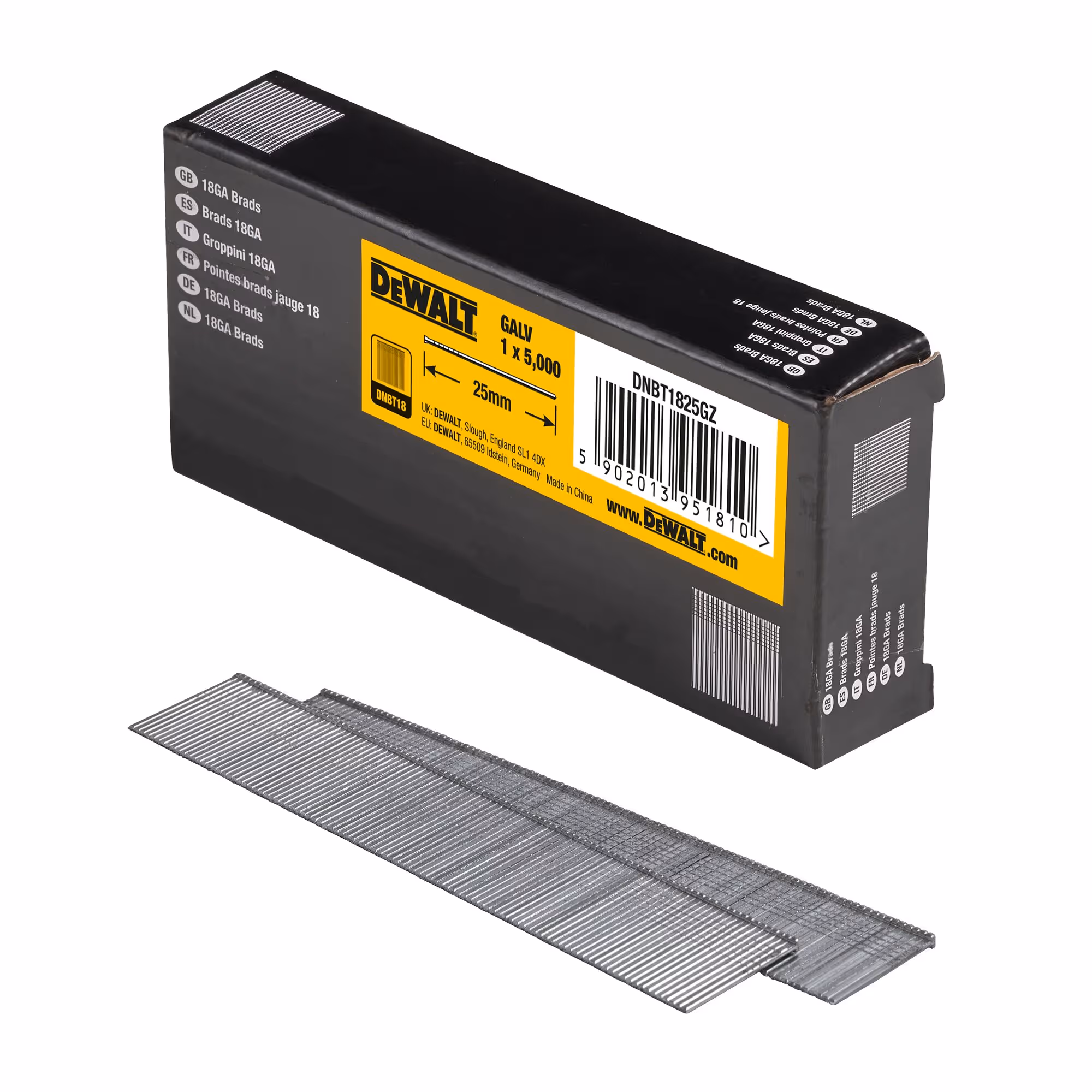 Pointes 18Ga 1,02 x 25 mm
