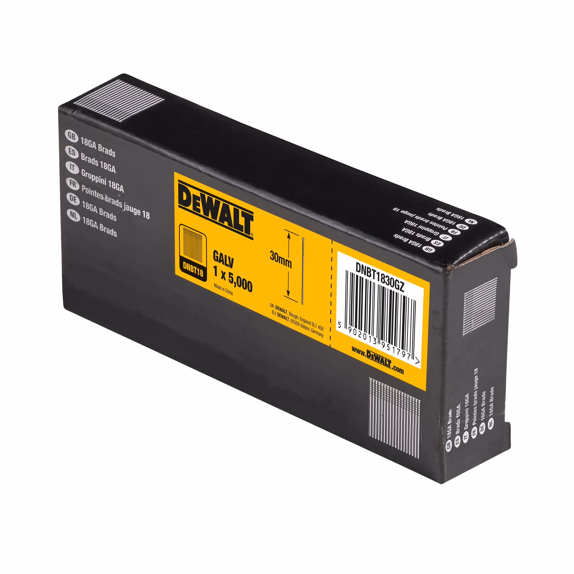 Pointes 18Ga 1,02 x 30 mm