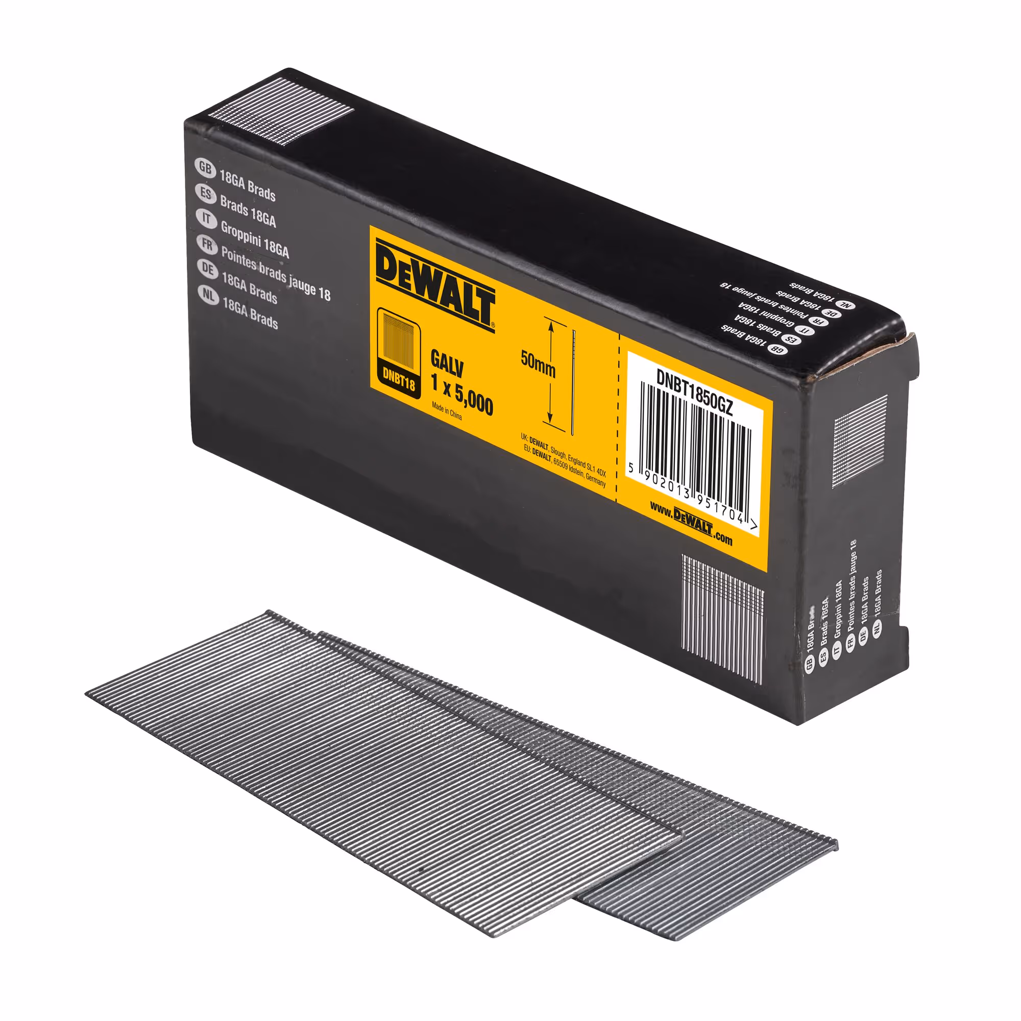 Pointes 18Ga 1,02 x 50 mm