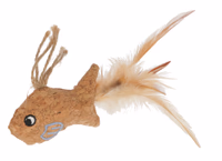 Poisson Korky imitation liège, 21x10cm