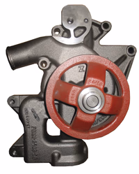 Pompe à eau avec poulie 147mm, turbine 93mm Ford New Holland 81866840 adaptable