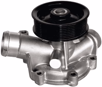 Pompe à eau avec poulie. courroie multi brin. Fendt F716200610010 adaptable