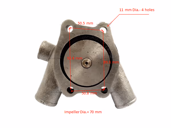Pompe à eau avec poulie. Renault 123100200 adaptable