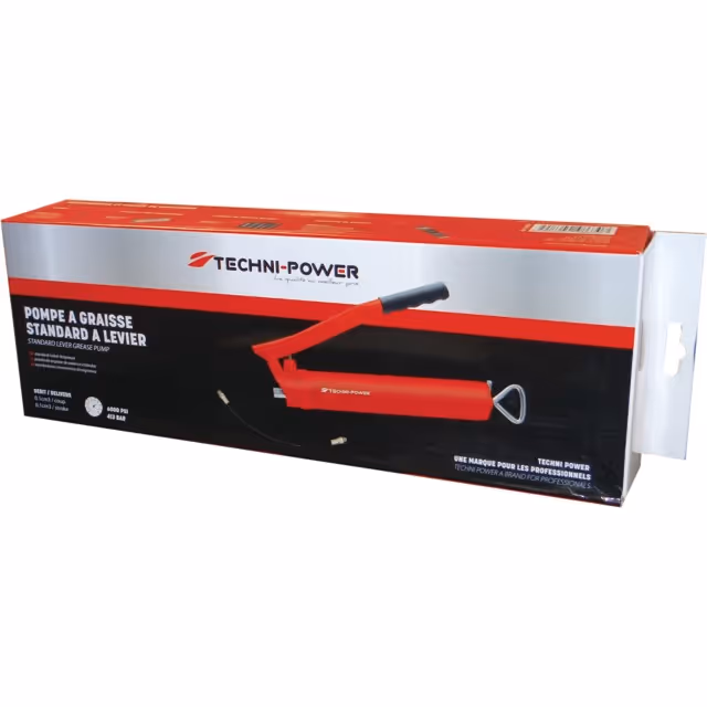 Pompe a graisse a levier standard avec flexible techni-power