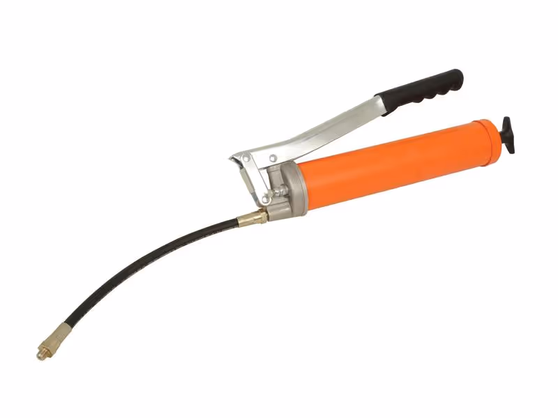 Pompe à graisse avec flexible renforcé et tube rigide - 400g/500ml