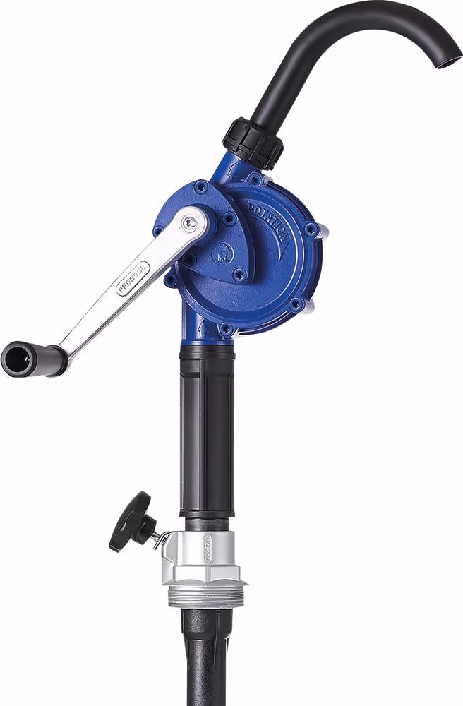 POMPE A HUILE ROTATIVE G2'' AVEC BEC VERSEUR CANNE TELESCOPIQUE