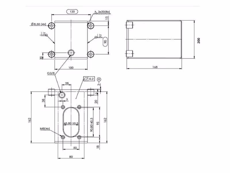 Pompe à main hydraulique - Double Acting, Cylindrée cm³: 12CC, Tank Capacity litres: 5 litre(s)