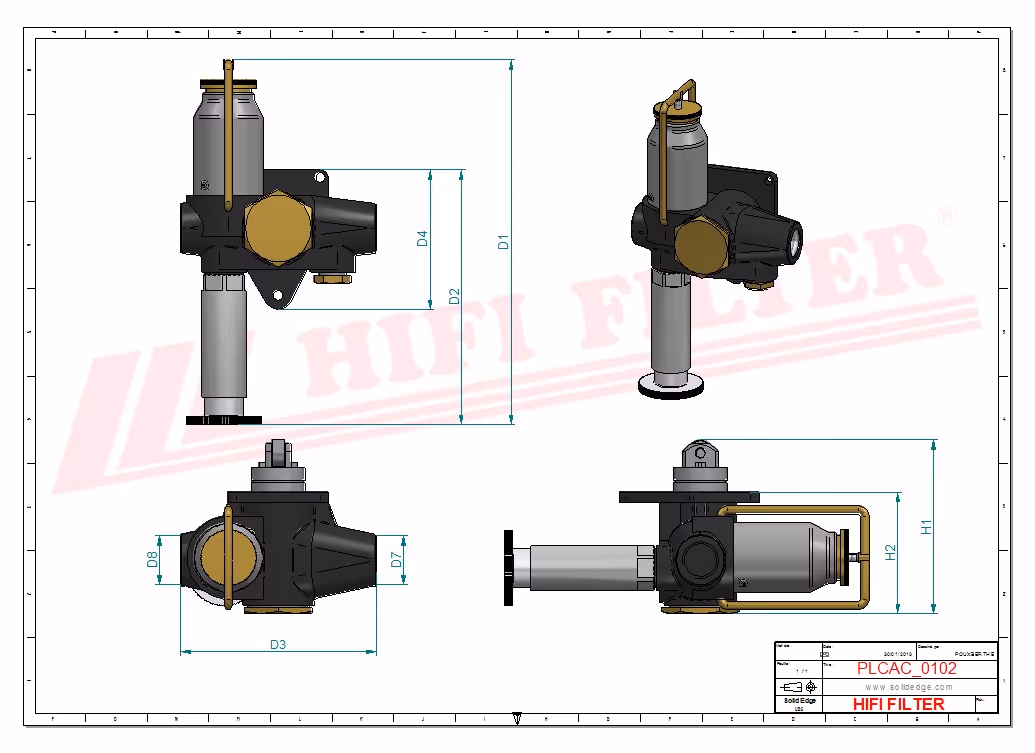 POMPE D'ALIMENTATION Hifi Filter MO 5313
