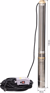 POMPE DE PROFONDEUR 1100W 128M 19 TURBINES