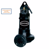 Pompe de relevage tri couteau contre couteau 18,5kw dn150