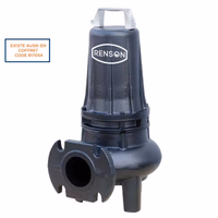 Pompe de relevage tri fonte roue vortex 2,2kw dn80