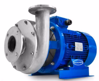 Pompe horizontale 1000 l/min 380v 7.5kw en inox