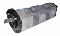 Pompe hydraulique triple pour moissonneuses ensileuses JOHN DEERE