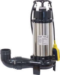 Pompe immergee fonte 1800w avec couteau