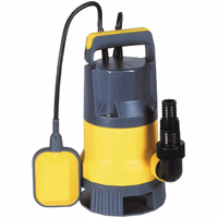 Pompe vide cave eaux chargees monophasee 230v 400w 9500 l/h avec flotteur