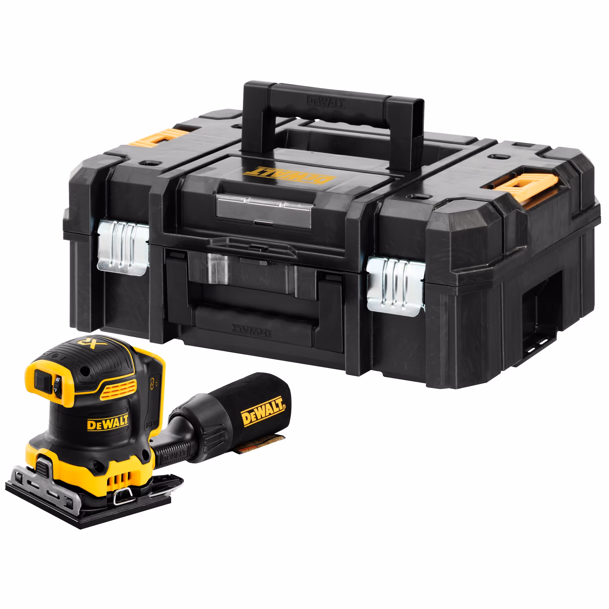Ponceuse 1/4 de feuille XR 18 + 1/4 feuille abrasive offerte AGZ000672717
