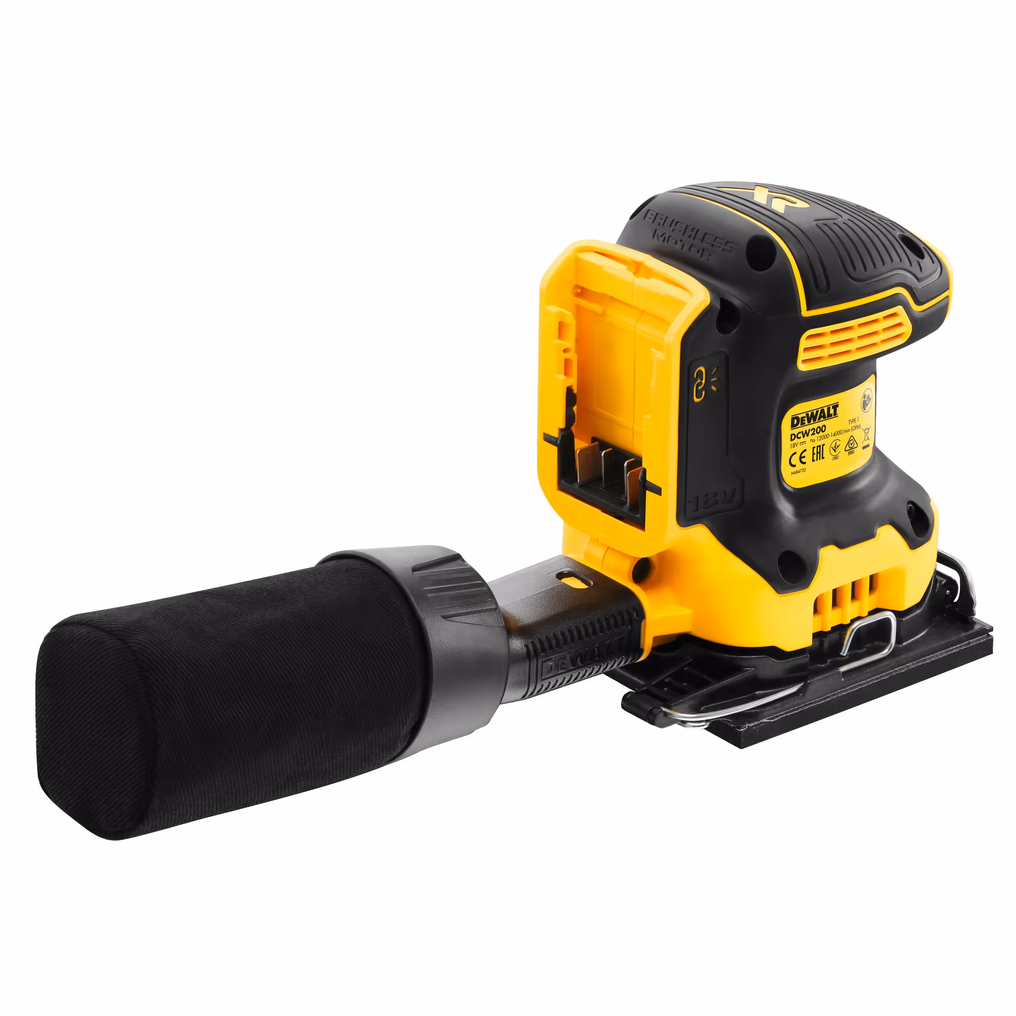 Ponceuse 1/4 de feuille XR 18 + 1/4 feuille abrasive offerte AGZ000672717