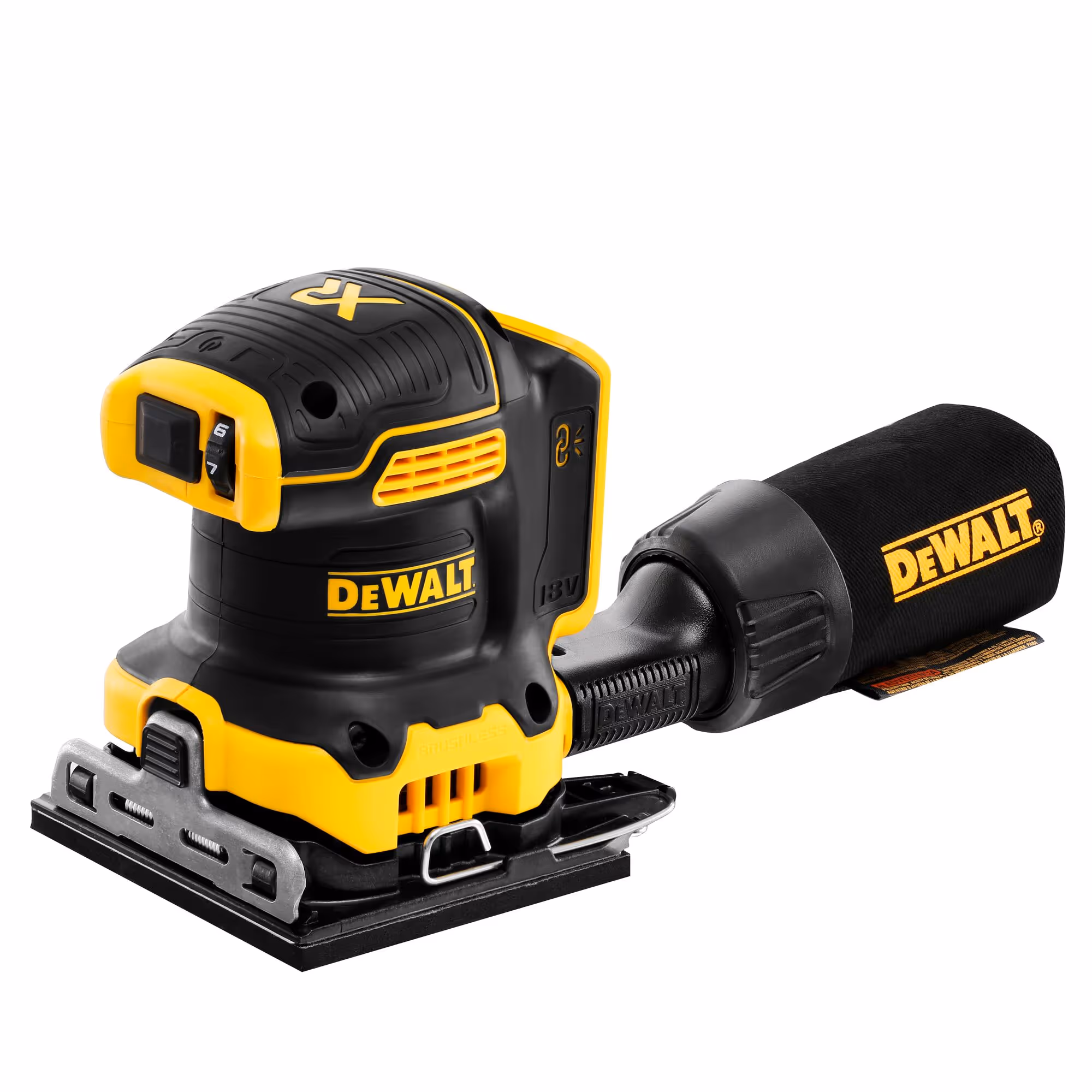 Ponceuse 1/4 de feuille XR 18V 5Ah Li-Ion Brushless