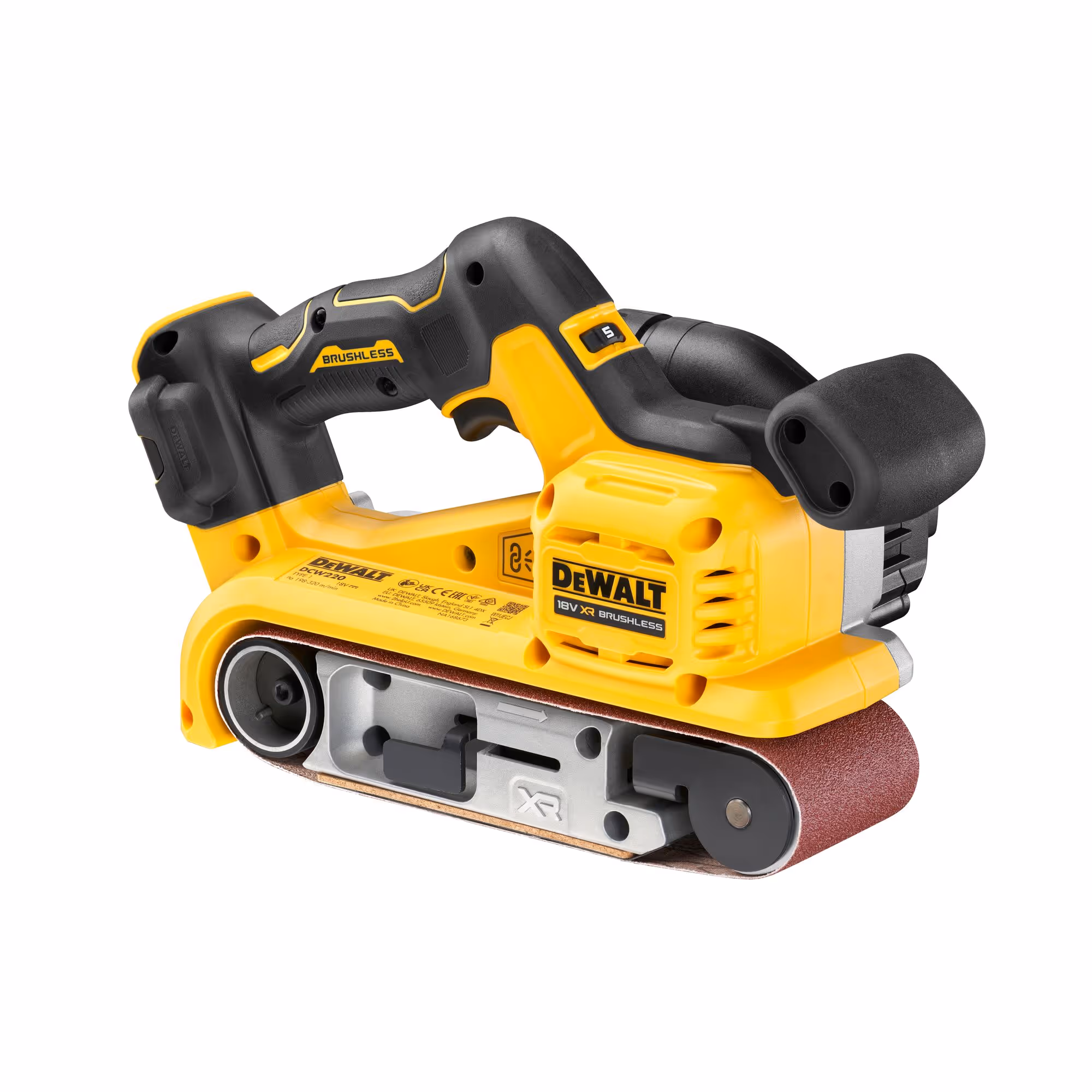 Ponceuse à bande 75x533mm XR 18V Brushless Sans batterie ni chargeur