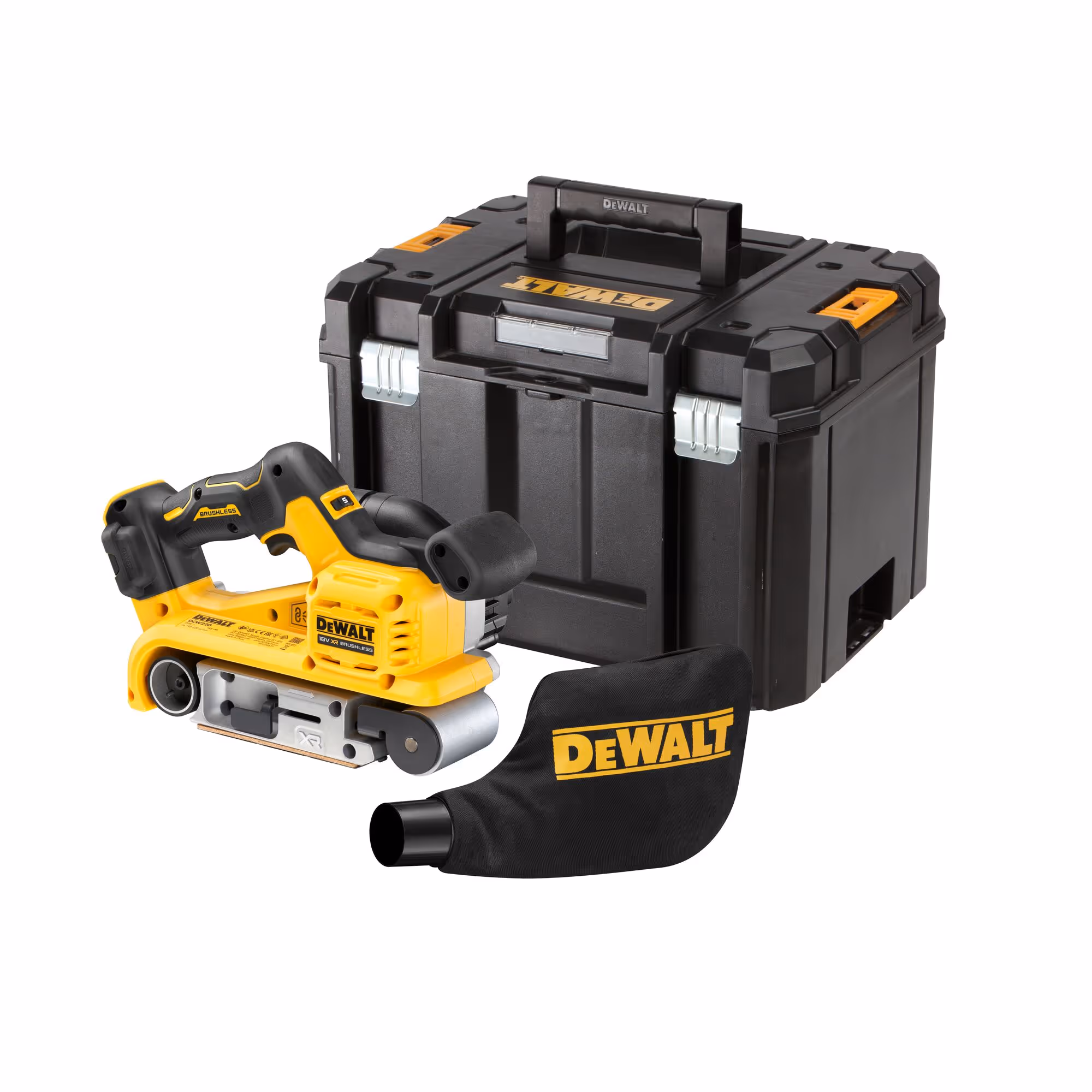 Ponceuse à bande 75x533mm XR 18V Brushless Sans batterie ni chargeur
