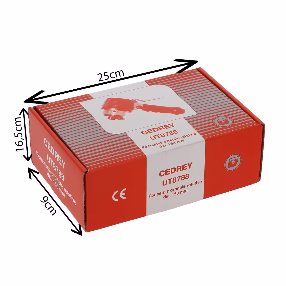 Ponceuse orbitale rotative standard