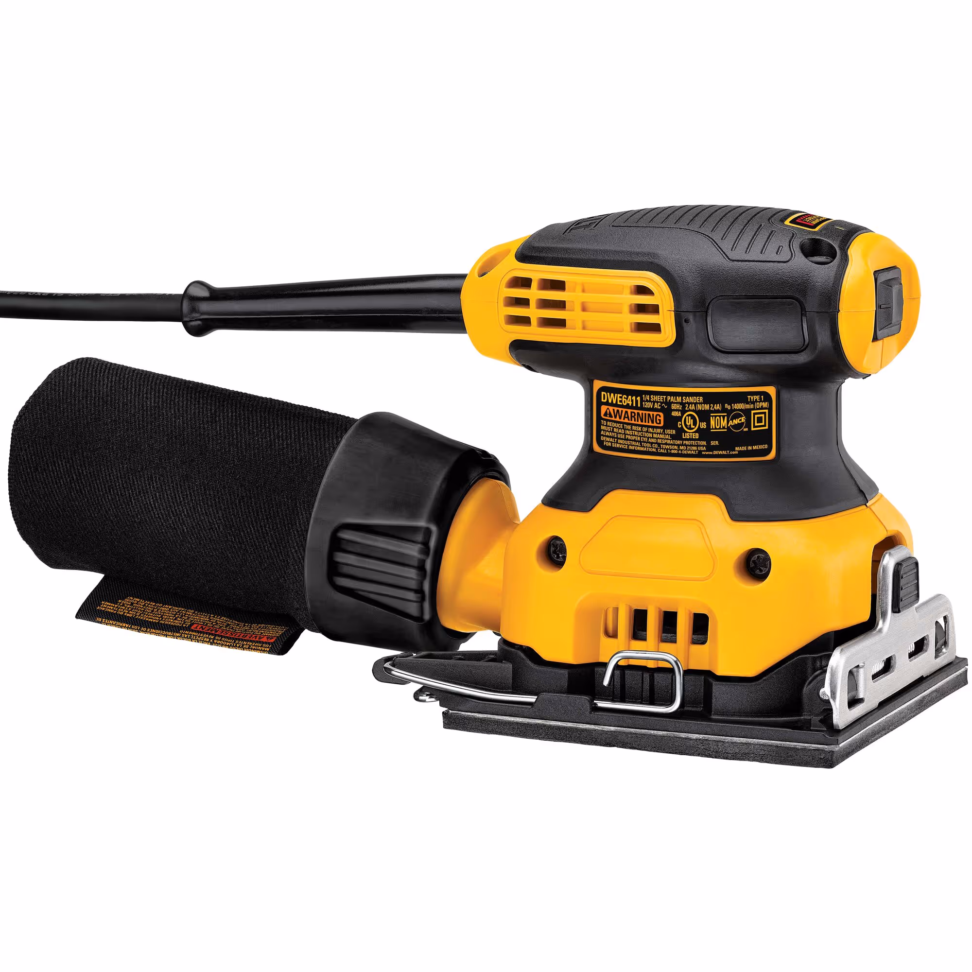 Ponceuse vibrante 1/4 de feuille 230W