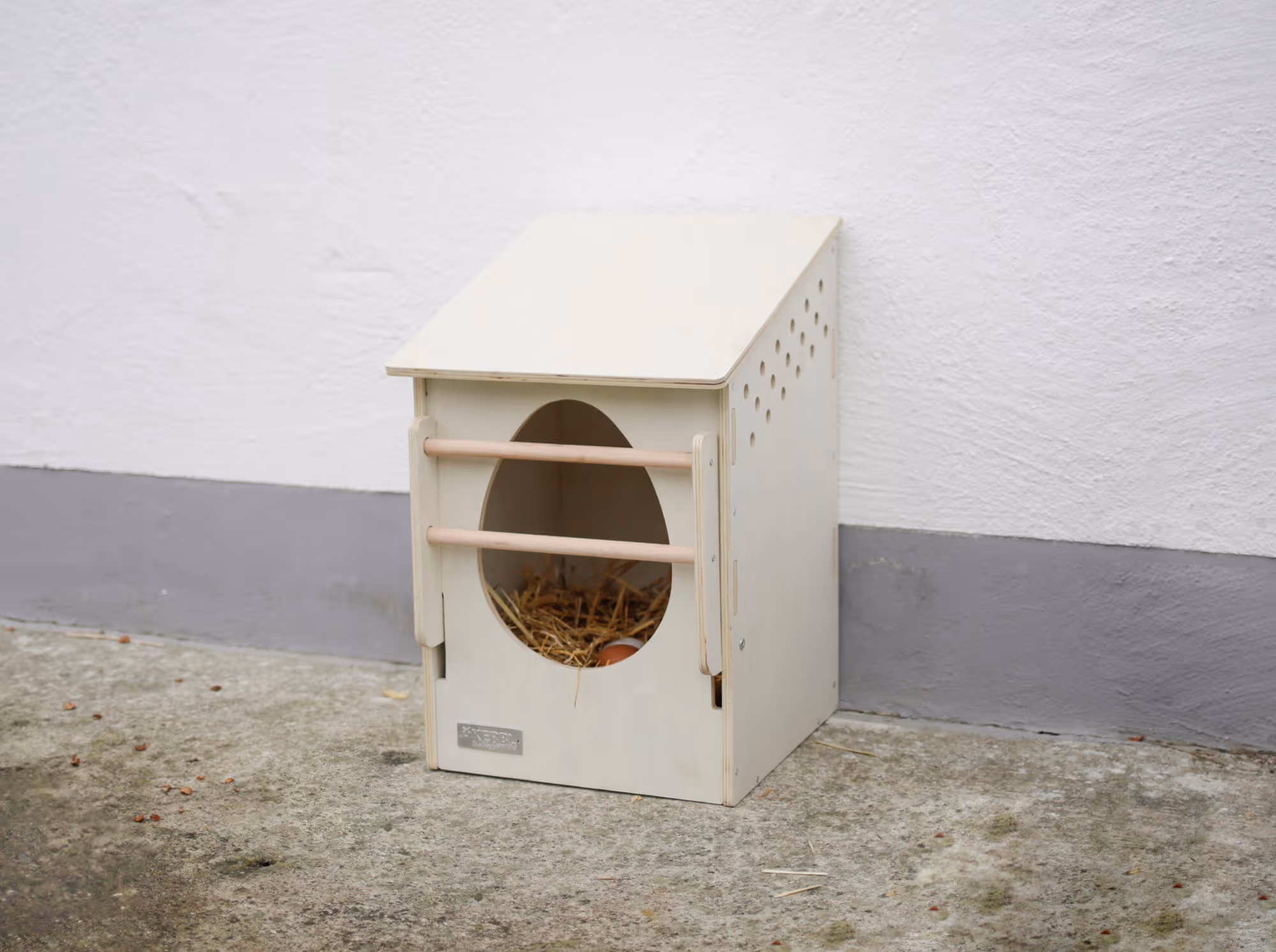 Pondoir en bois 51x34x53cm