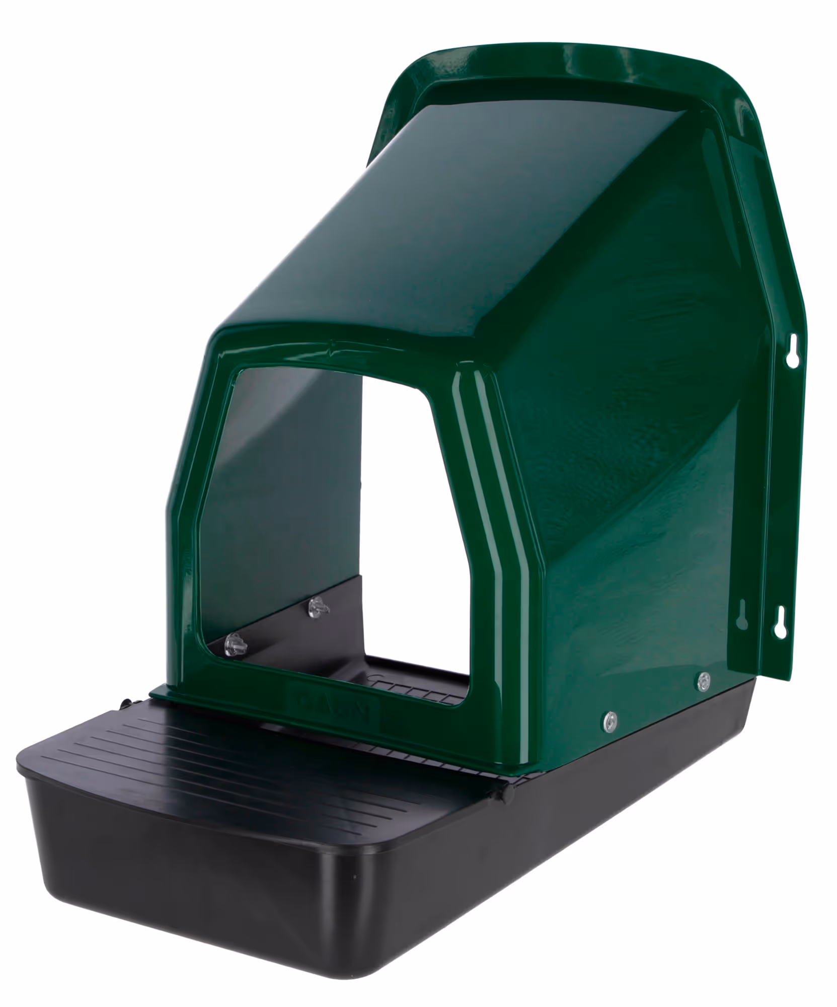 Pondoir PP vert foncé, 37x44x49,5cm
